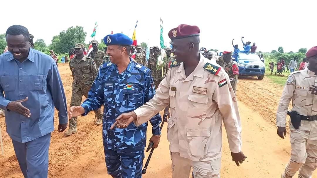 الدعم السريع بشرق دارفور يشارك في احتفالات القوات المسلحة بالعيد68