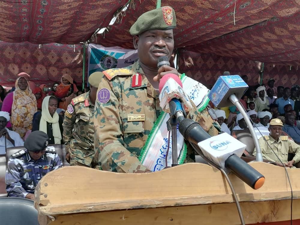 اللواء (٢١) مشاة بمحلية كبكابية بشمال دارفور يحتفل بعيدالجيش 