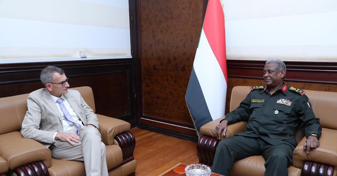 عضو السيادي يلتقي رئيس بعثة يونيتامس