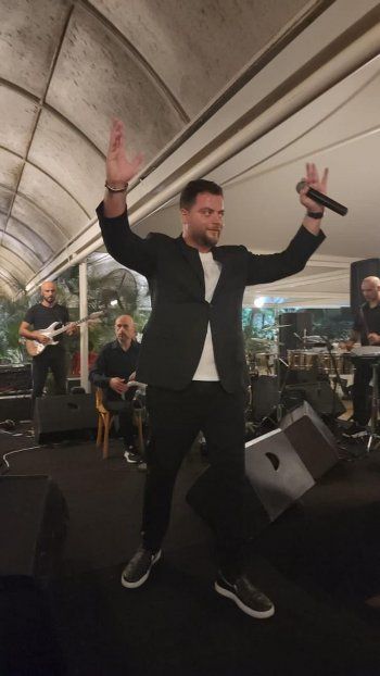 شاهد .. عامر زيان يحيي العشاء السنوي لنقابة المحامين