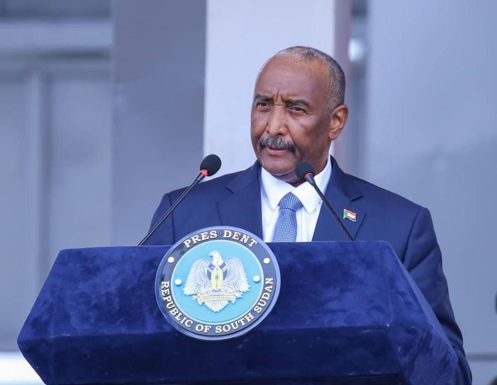 البرهان يشهد تخريج القوات المشتركة بجوبا