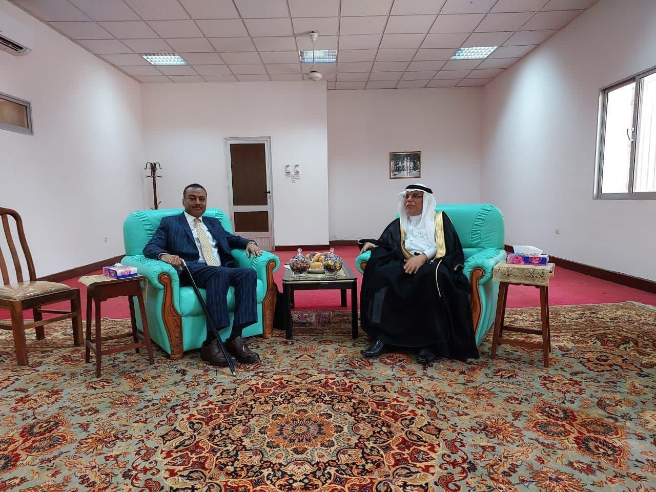 سفير خادم الحرمين الشريفين يلتقي نائب رئيس الحزب الإتحادي الأصل