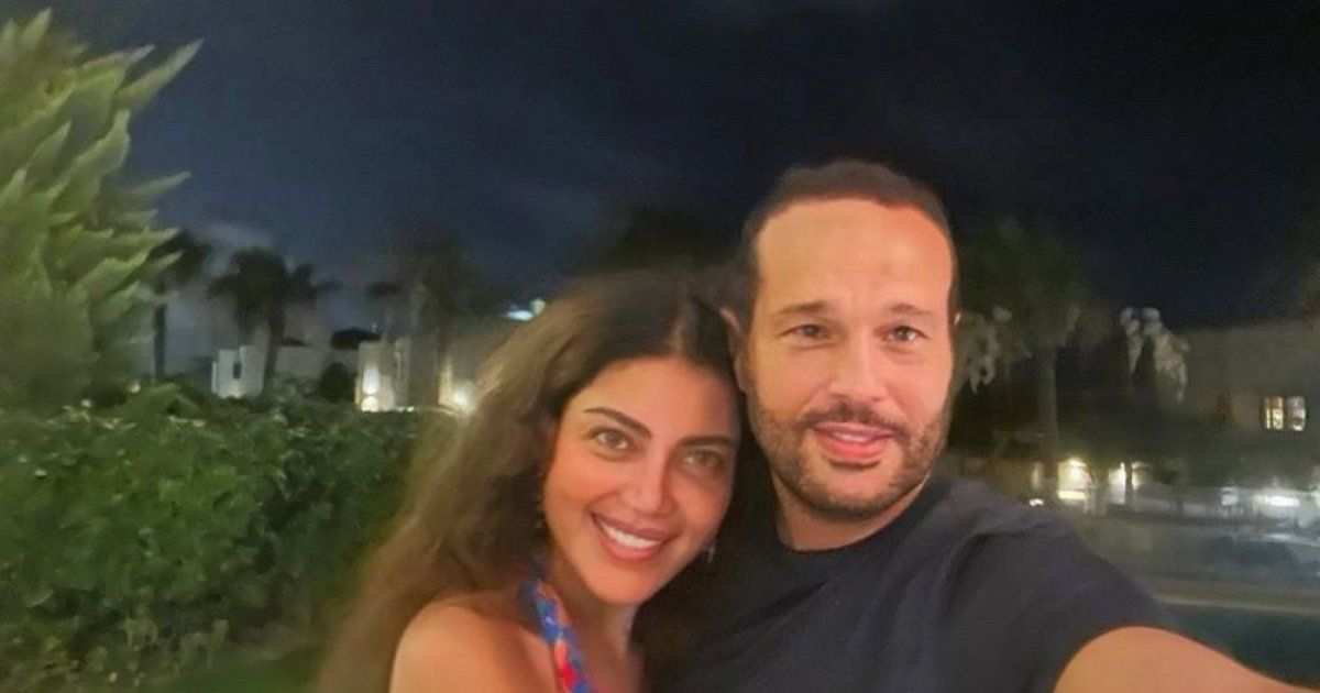 شاهد .. ريهام حجاج وزوجها يتبادلان الغزل الإلكتروني.. وهذا ما قالته