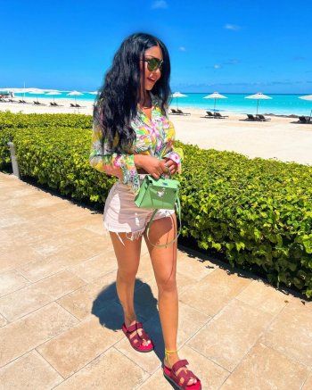 شاهد .. سعر حقيبة وحذاء هيفا وهبي المدهشين يتخطى المعقول.. والجمهور يعلق