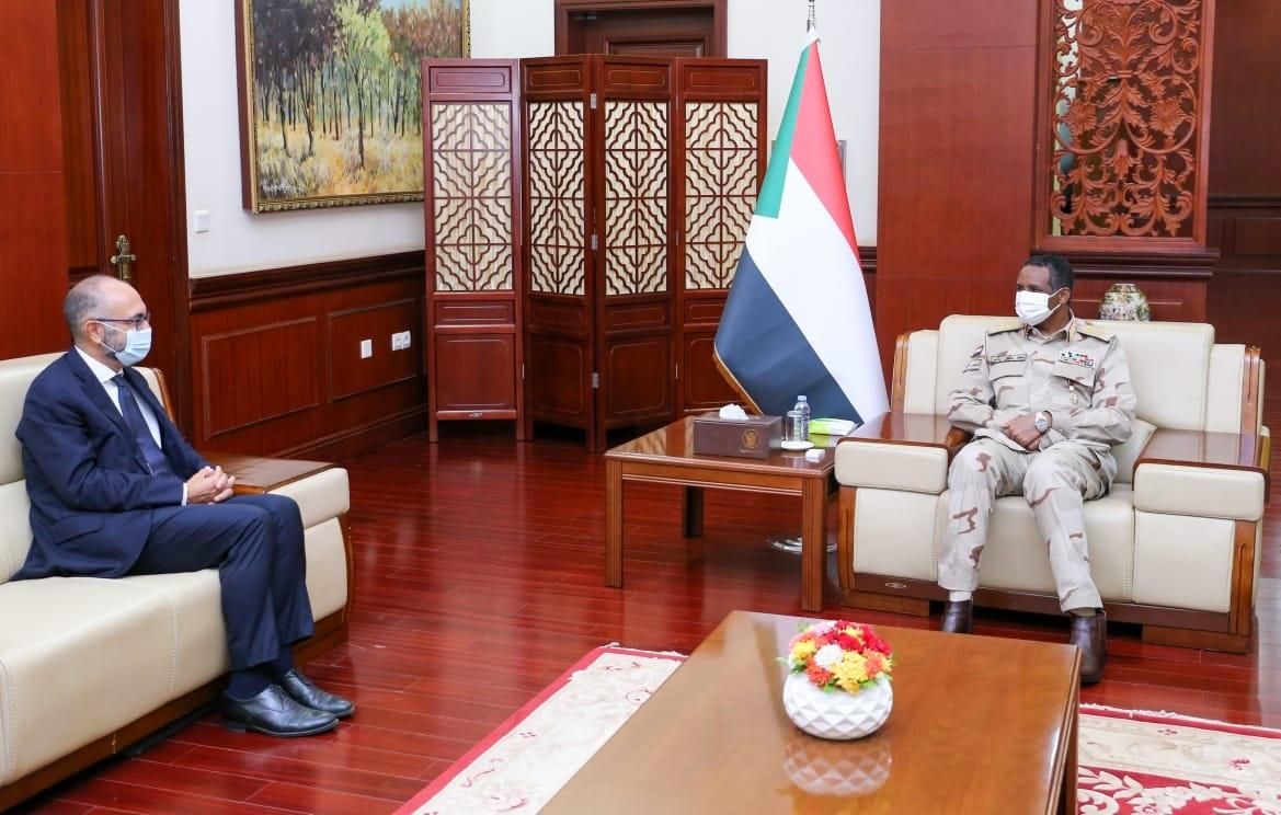 نائب رئيس مجلس السيادة:السودان حريص على تطوير علاقاته مع ايطاليا