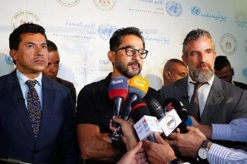 شاهد .. أحمد حلمي يشارك بمؤتمر المناخ في مصر برعاية الأمم المتحدة وهكذا يعلق