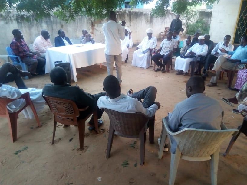 رئيس الجبهة الثورية يستمع لقضايا النارحين بمعسكر النيم