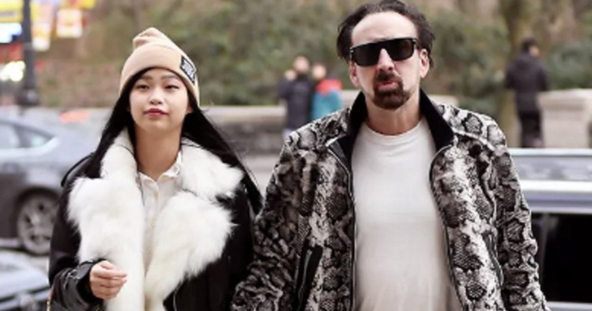 شاهد .. نيكولاس كيج يرحب بمولده الأول مع زوجته ريكو شيبانا