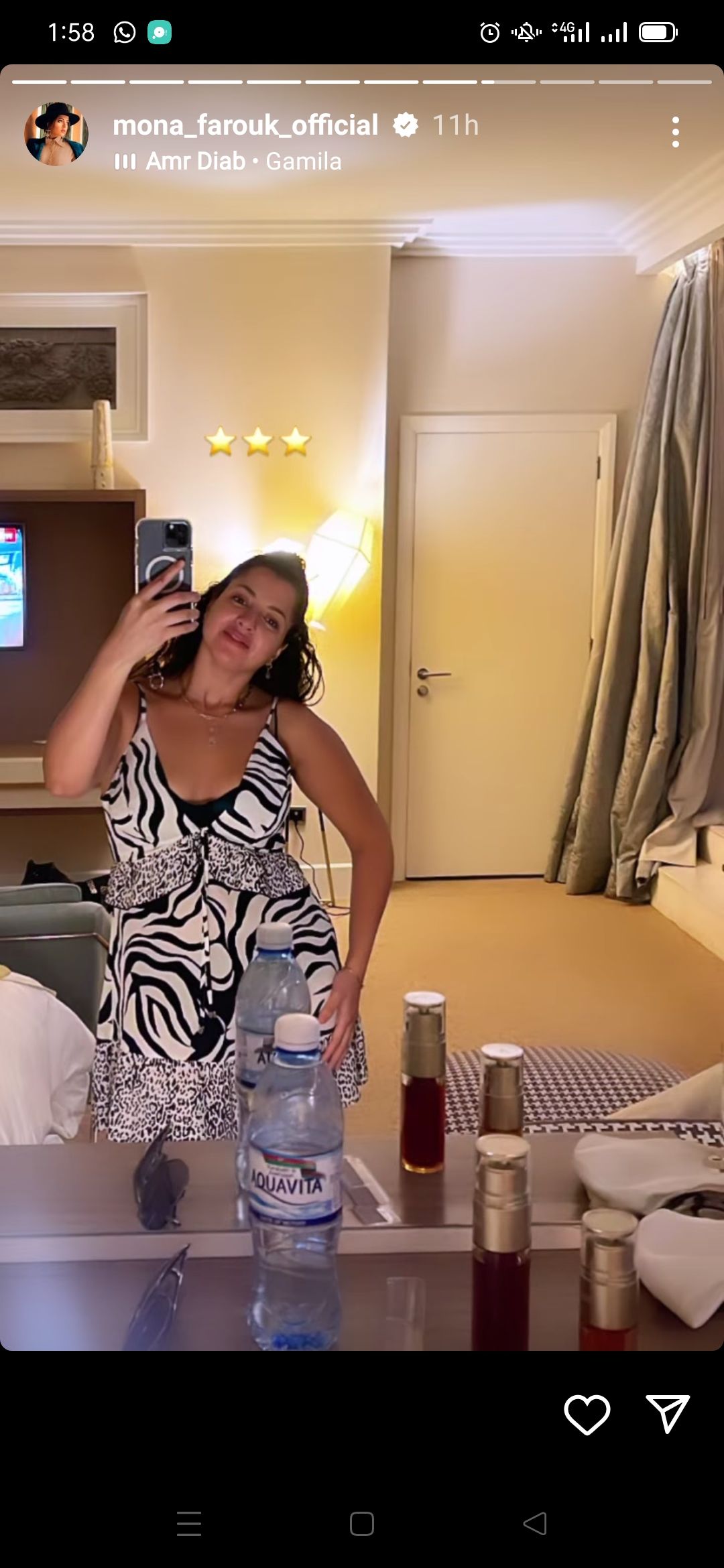 بعد خالد يوسف – مني فاروق بتلاعب الهضبة بفستان مكشوف – شاهد