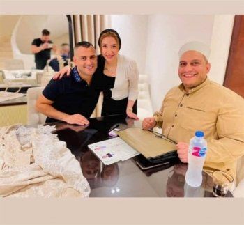 شاهد .. هشام ربيع يرجع طليقته إلى ذمته وبوسي أصبحت ضرّة-بالصور