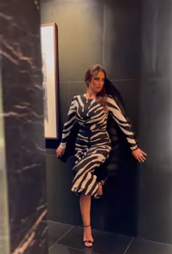 درة لابسة فستان تايجر سعره يتجاوز 50 ألف جنيه