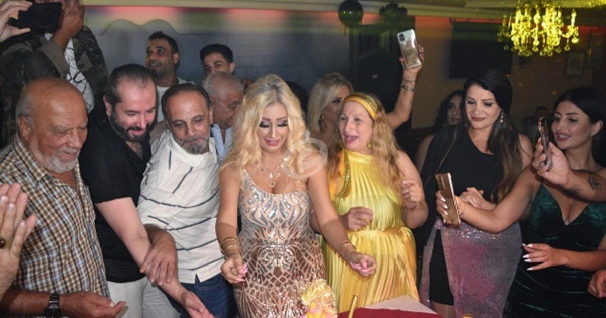 شاهد .. خاص بالصور - سيلفيا قبلان تحتفل بعيد ميلادها