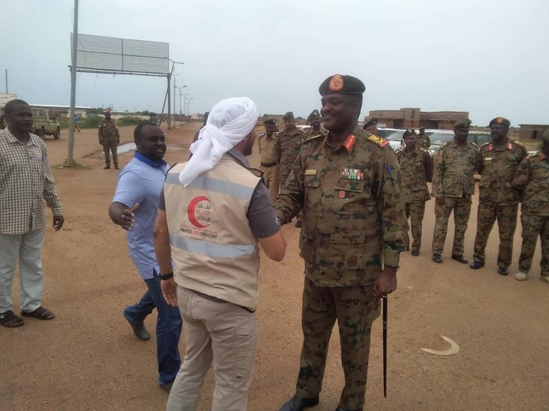 النيل الأبيض تستقبل قافلة مساعدات انسانية من دولة الإمارات