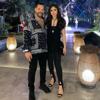 شاهد .. نيكول سعفان تحتفل بعيد ميلاد طارق العريان.. وتنشر هذه الصور