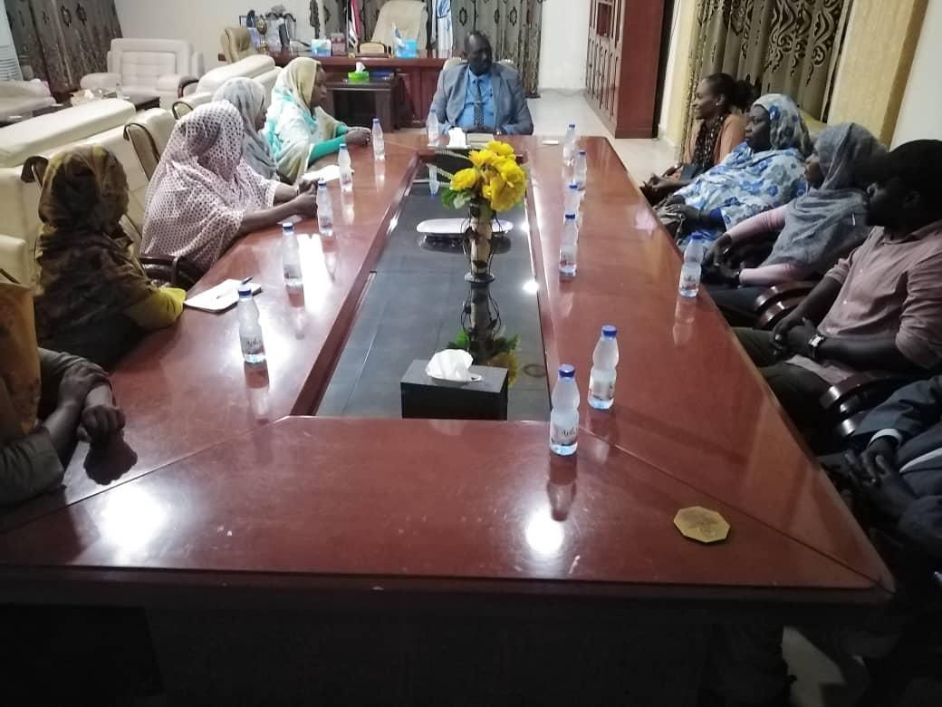 بادي يستقبل وفد شبكة المبادرة الاستراتيجية لنساء القرن الافريقي