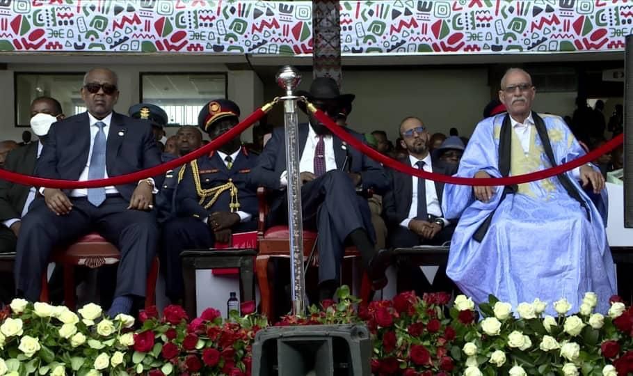 عقار يشهد مراسم تنصيب الرئيس الكيني