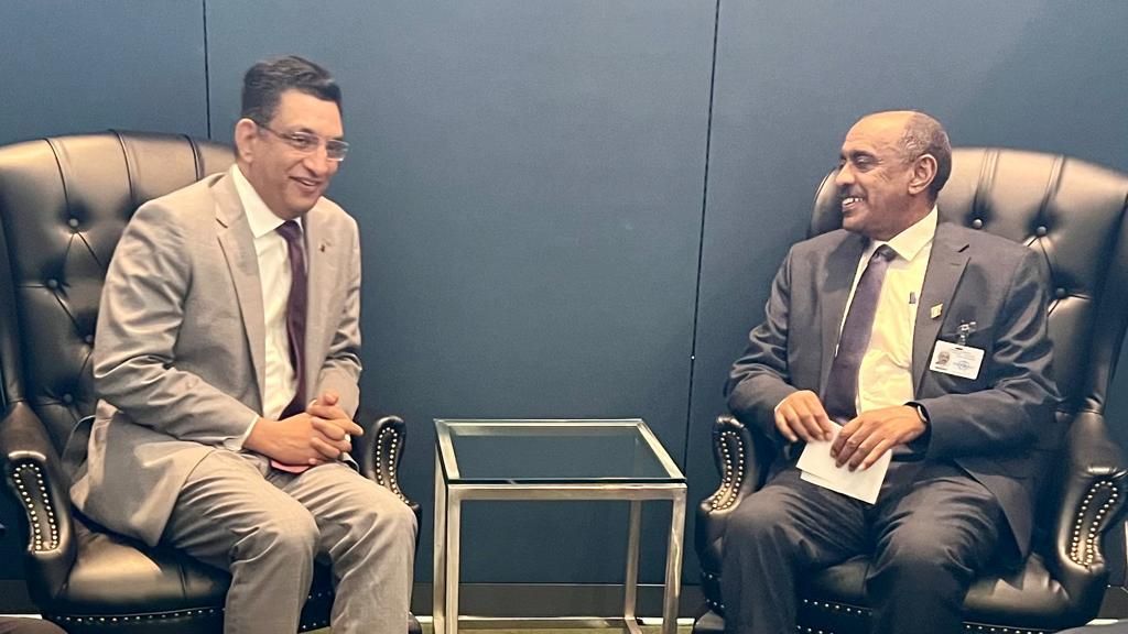 وزير الخارجية يلتقي نظيره السريلانكي بنيويورك