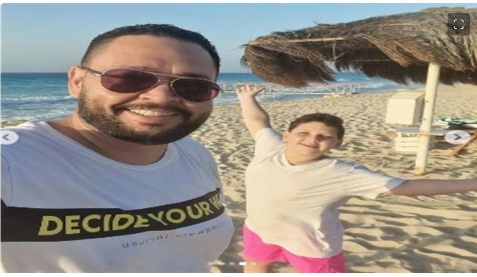 نجل أحمد رزق في عيد ميلاده : صورة طبق الأصل من أبوه
