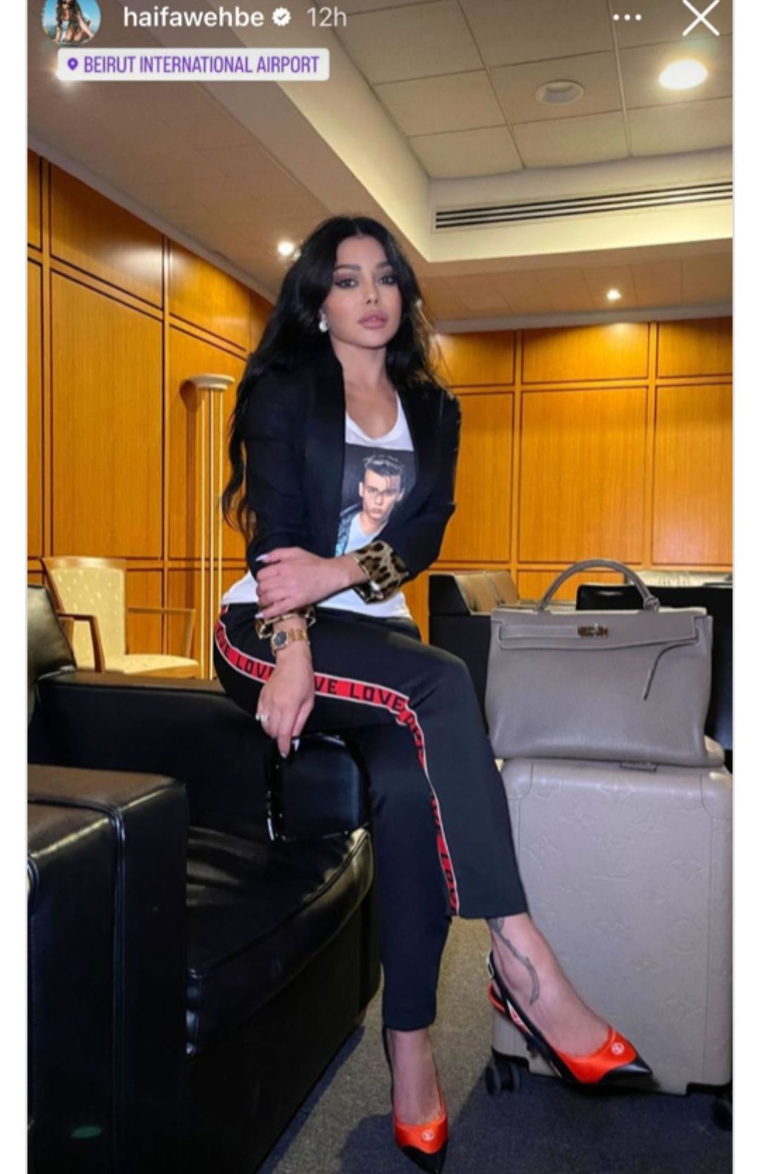 بالصور – الأميرة “هيفاء وهبي” بتتدلع علي الجمهور