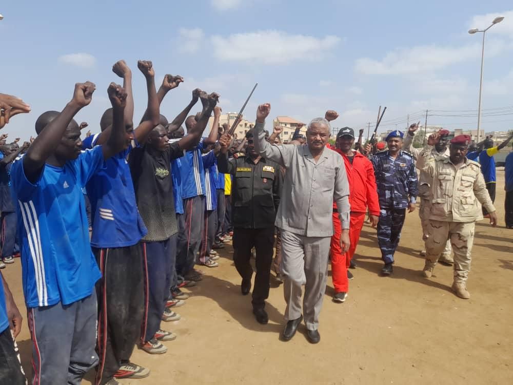 قوات الدعم السريع قطاع البحر الاحمر تستقبل طابور الضاحية