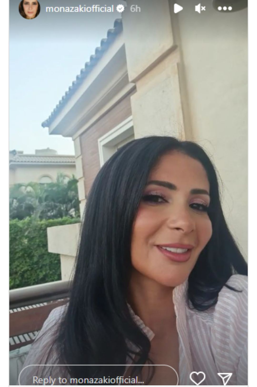 بقميص مفتوح “مني زكي” بترجع ايام الشقاوة تاني – شاهد