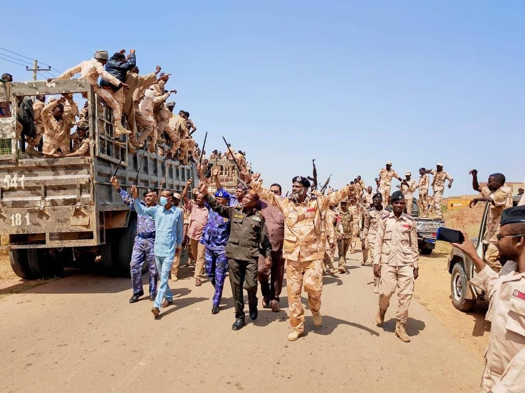 غرب دارفور تستقبل قوات الإسناد من الإحتياطي المركزي