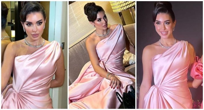 بالصور – ياسمين صبري بفستان مكشوف هيعجبك