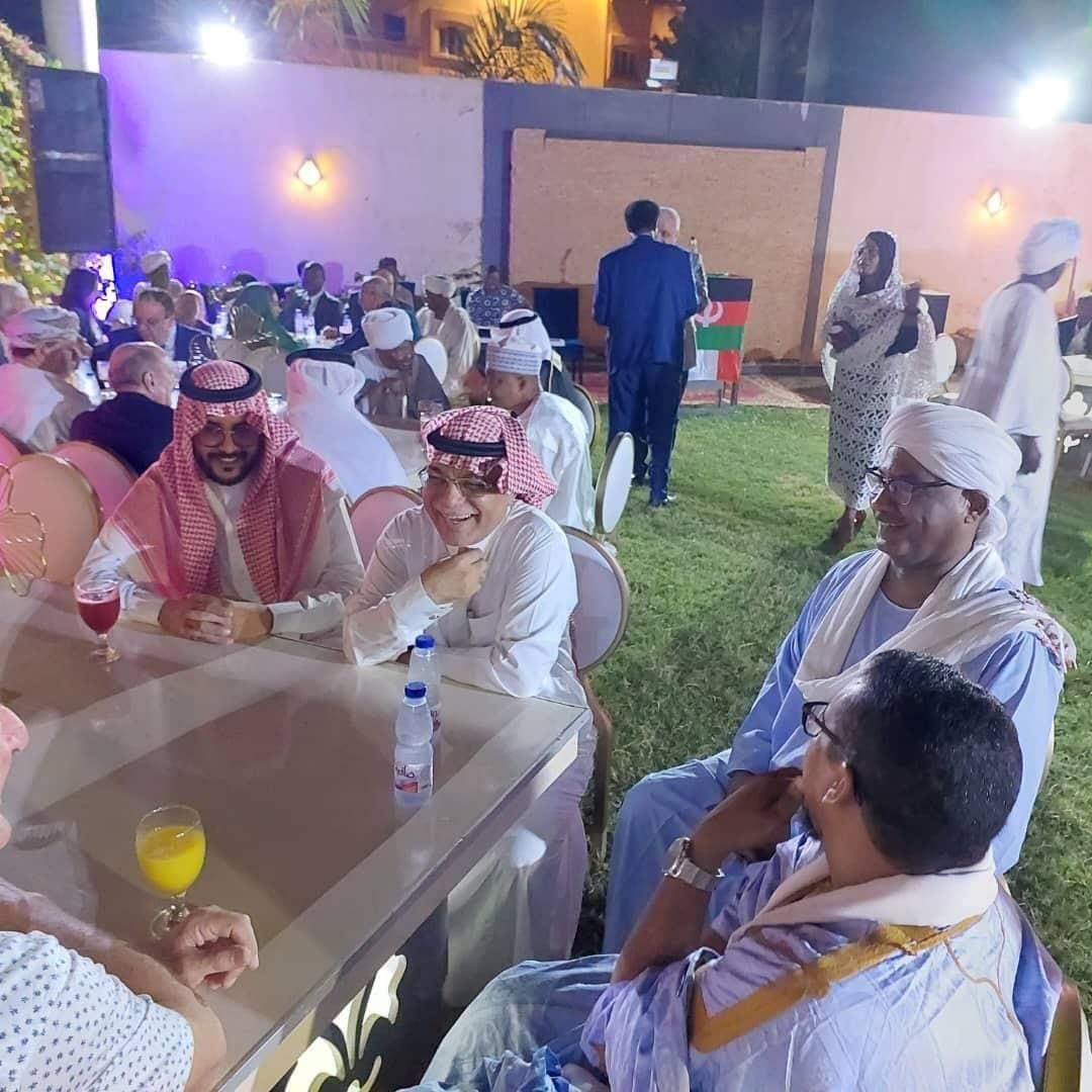 السفيرالسعودي يشارك في حفل حزب الامةالقومي لتوديع السفير المصري