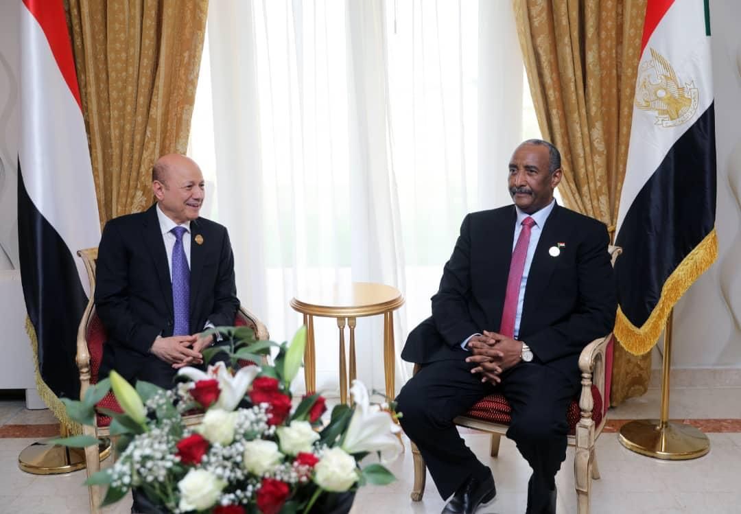البرهان يؤكد دعم السودان و وقوفه مع الشرعية في اليمن