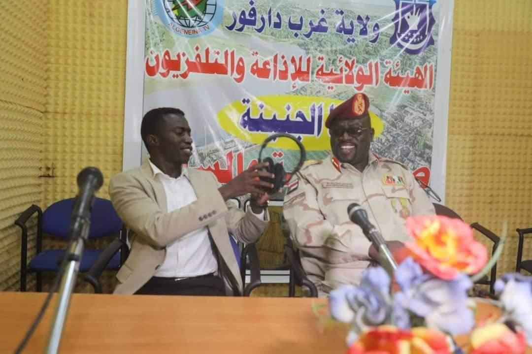 قوات الدعم السريع بغرب دارفور تشيد بالهيئة الولائية للإذاعة والتلفزيون