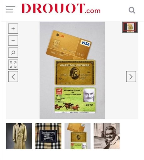 الحقي يا نقابة – مقتنيات ” عمر الشريف ” بتتباع علي رصيف باريس