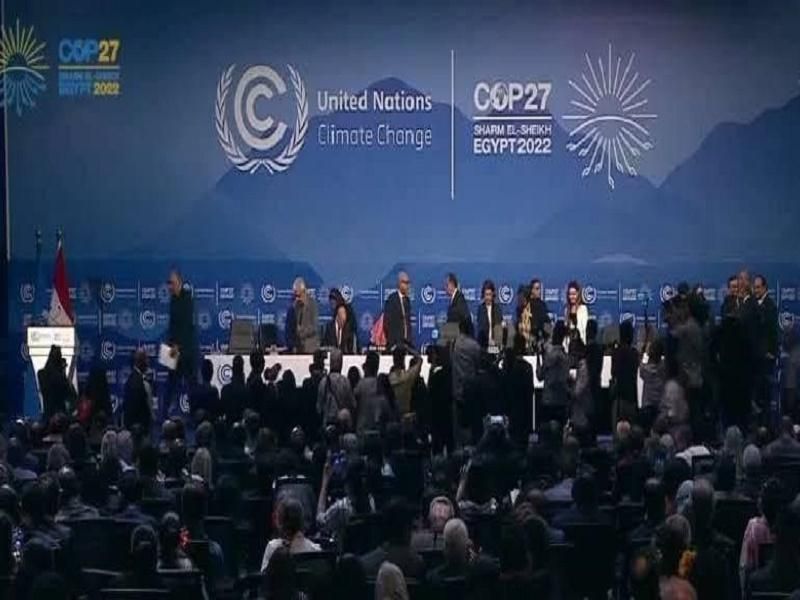 بحضور اكثر من مائة من قادة ورؤساءوممثلي الدول انطلاق قمةالمناخ