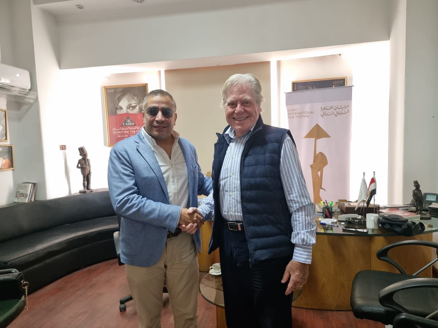 مهرجان القاهرة السينمائي يوقع عقد رعاية مع قناة المحور