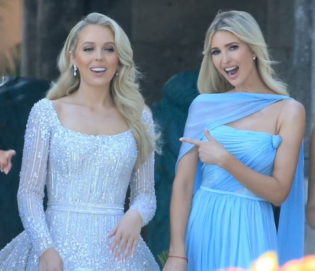 ابنة ترامب الصغرى تتزوج من ملياردير عربي وتخطف الأنظار بفستان ايلي صعب – صور