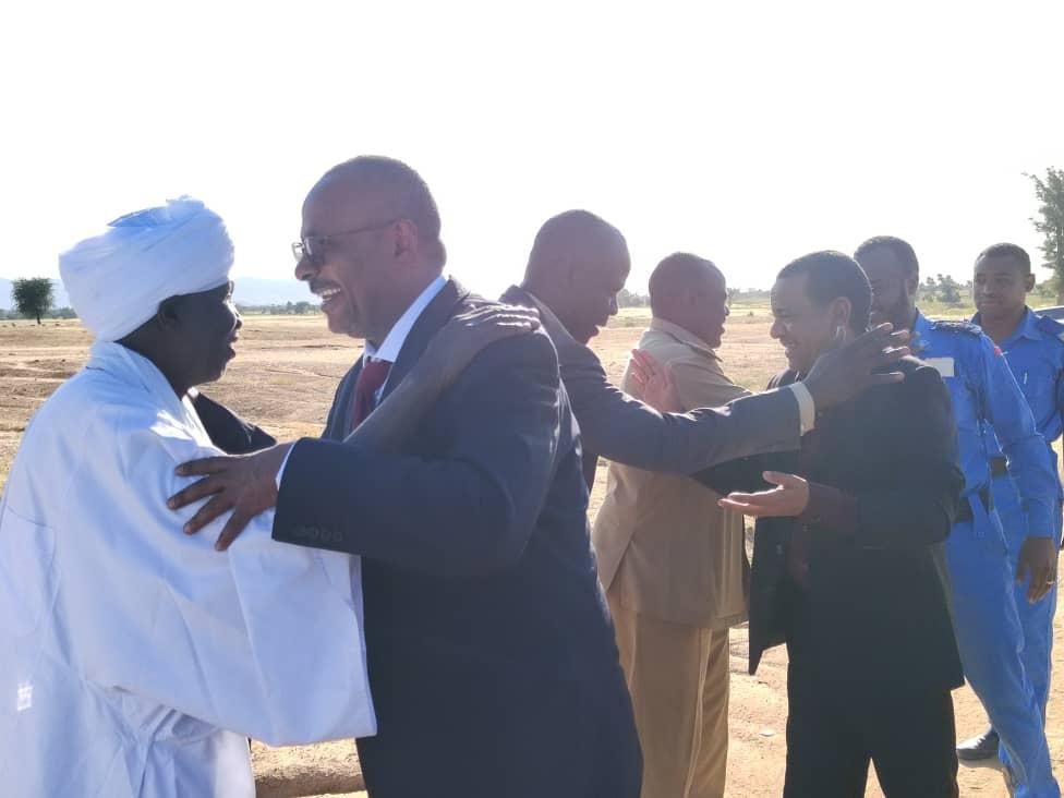 غرب دارفور: رئيس الجهاز القضائي يتفقد المحاكم بالمحليات الجنوبية