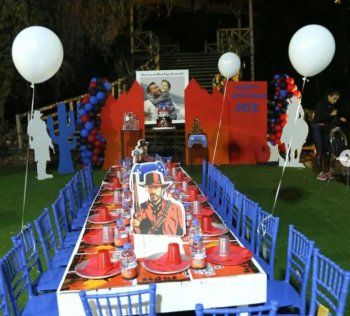 شاهد .. بالصور - إليكم الطريقة الذي إحتفل بها إبن جورج الراسي في عيد ميلاده وهكذا إستذكر والده