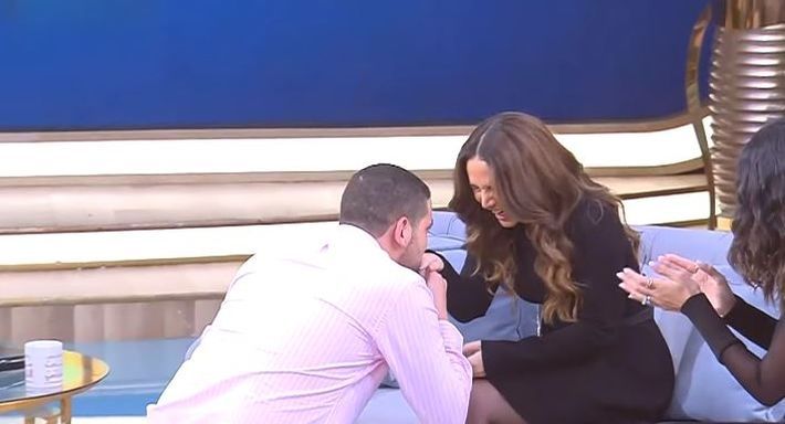 رنا رئيس اتخطبت علي الهواء ببركة مني الشاذلي – شاهد