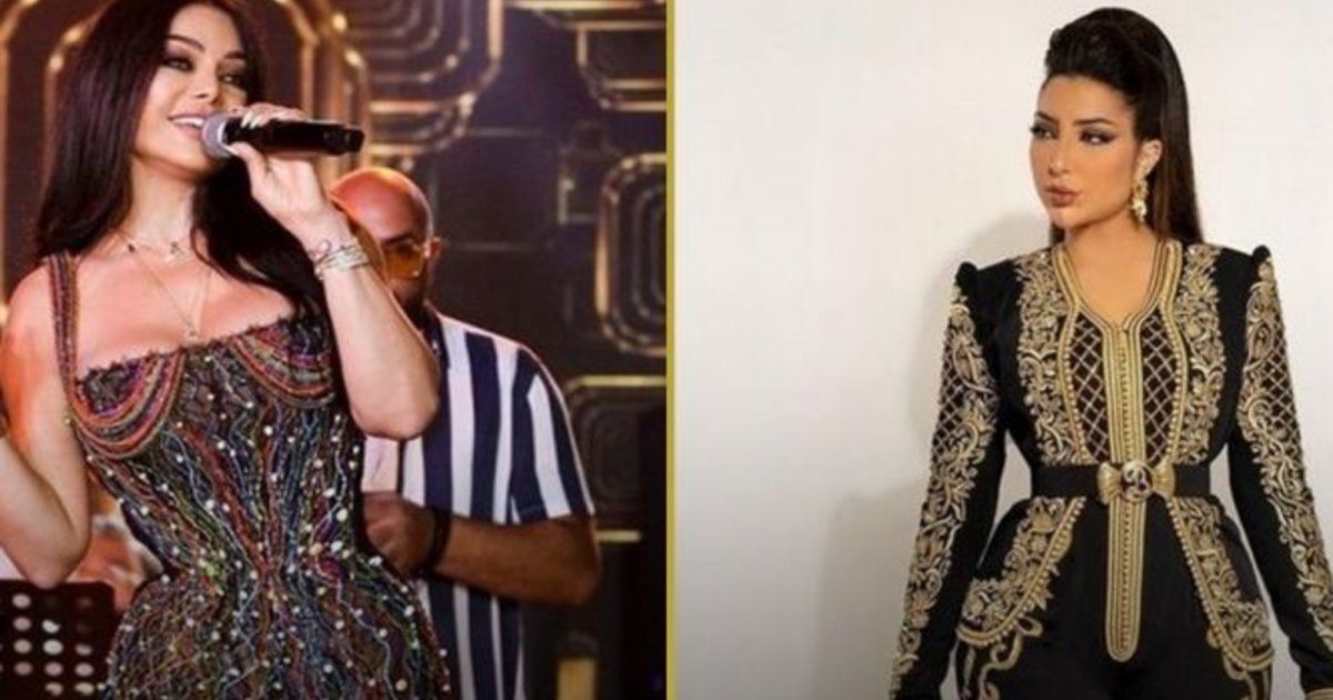 شاهد .. دنيا بطمة تعيد إطلالة هيفا وهبي في حفلها في السعودية.. وهكذا بدت عليها!