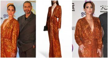 شاهد .. بسنت شوقي بفستان لافت في ختام مهرجان القاهرة وهذا سعره