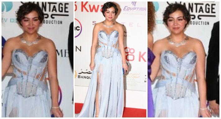 الهام شاهين ملبسة بنت اختها فستان دلع من بتوعها – شاهد