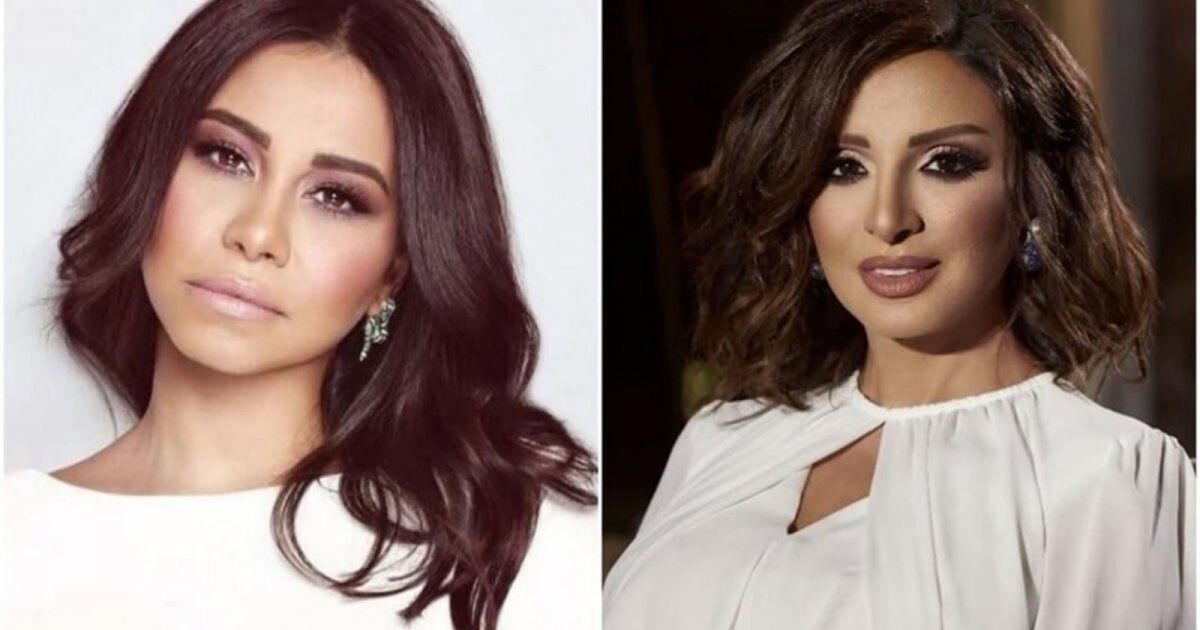 شاهد .. بالصورة- شيرين عبد الوهاب تدعم أنغام بعد أزمتها الصحية