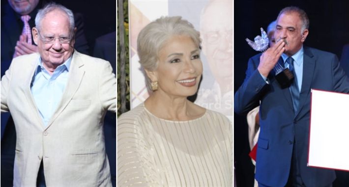 تكريم سوسن بدر ورياض الخولي في مهرجان شرم الشيخ