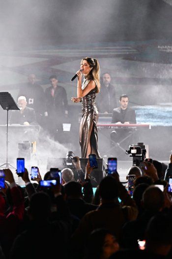 شاهد .. بالصور- نانسي عجرم تتألق في حفل عالمي وبحضور عدد من المشاهير