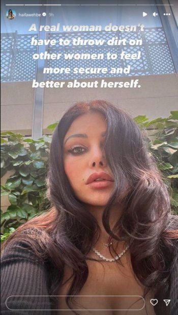 شاهد .. فضح هوية فنانة شهيرة تقف خلف تسريب الصور المشوّهة لـ هيفا وهبي والأخيرة بأقوى رد