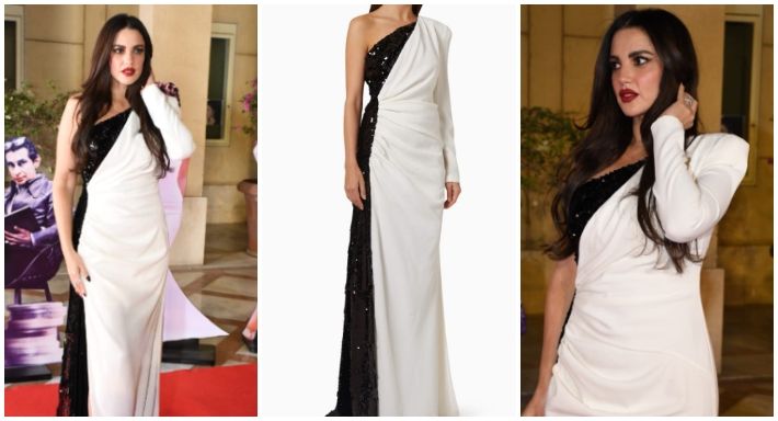 درة تظهر كالأميرة بفستان مفتوح – شاهد