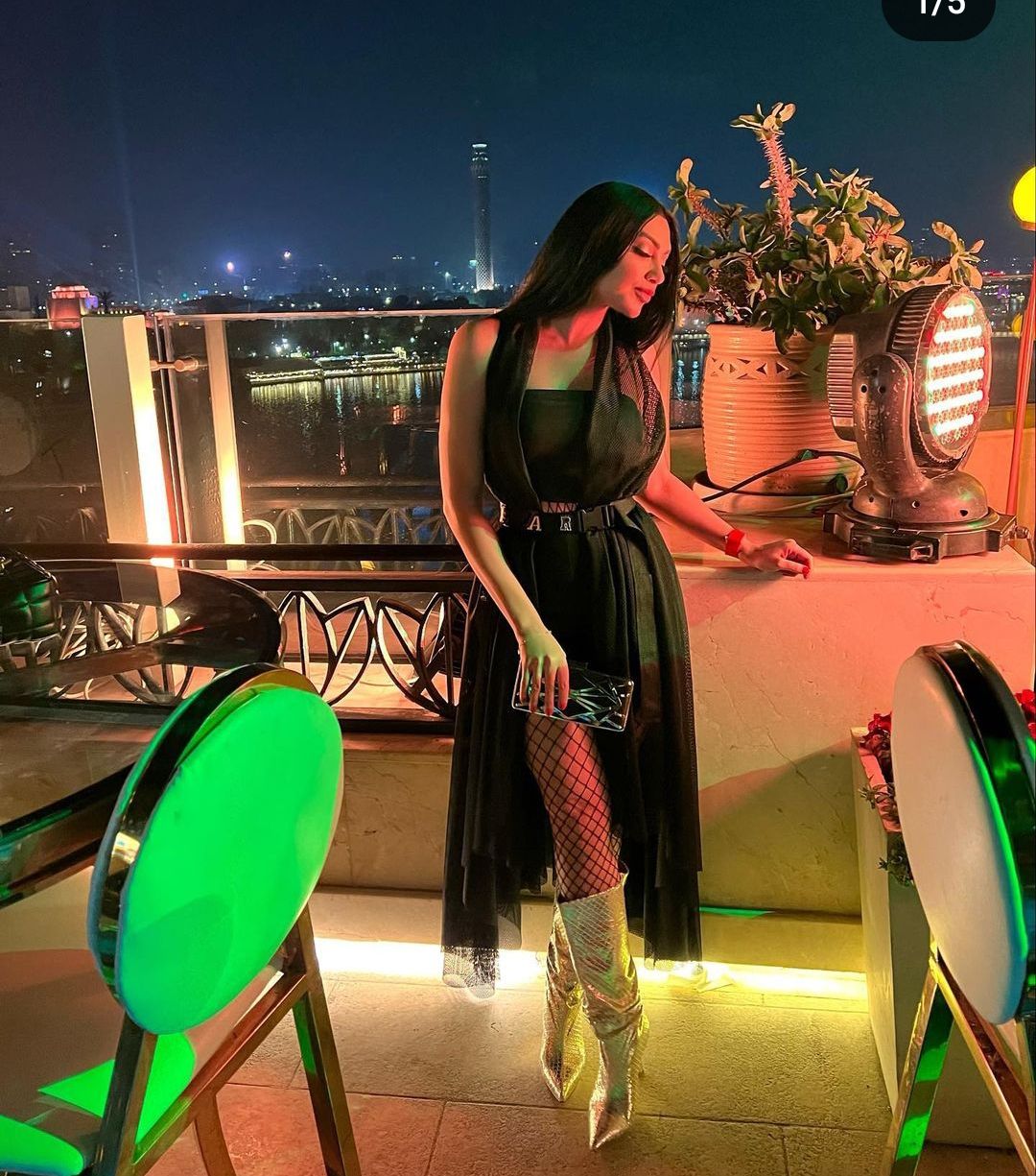 ميرهان حسين عروسة علي النيل – شاهد