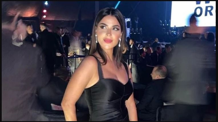 نورهان منصور عملت قلق بفستان مثير للجدل – شاهد