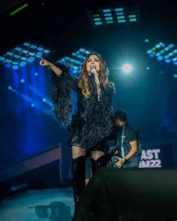 شاهد .. سعر خيالي لإطلالة نانسي عجرم الاخيرة في الرياض