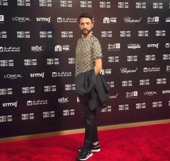 شاهد .. شادي حداد يتألٌق على السجادة الحمراء في الأحمر السينمائي بتوقيع جورج حبيقة-بالصور