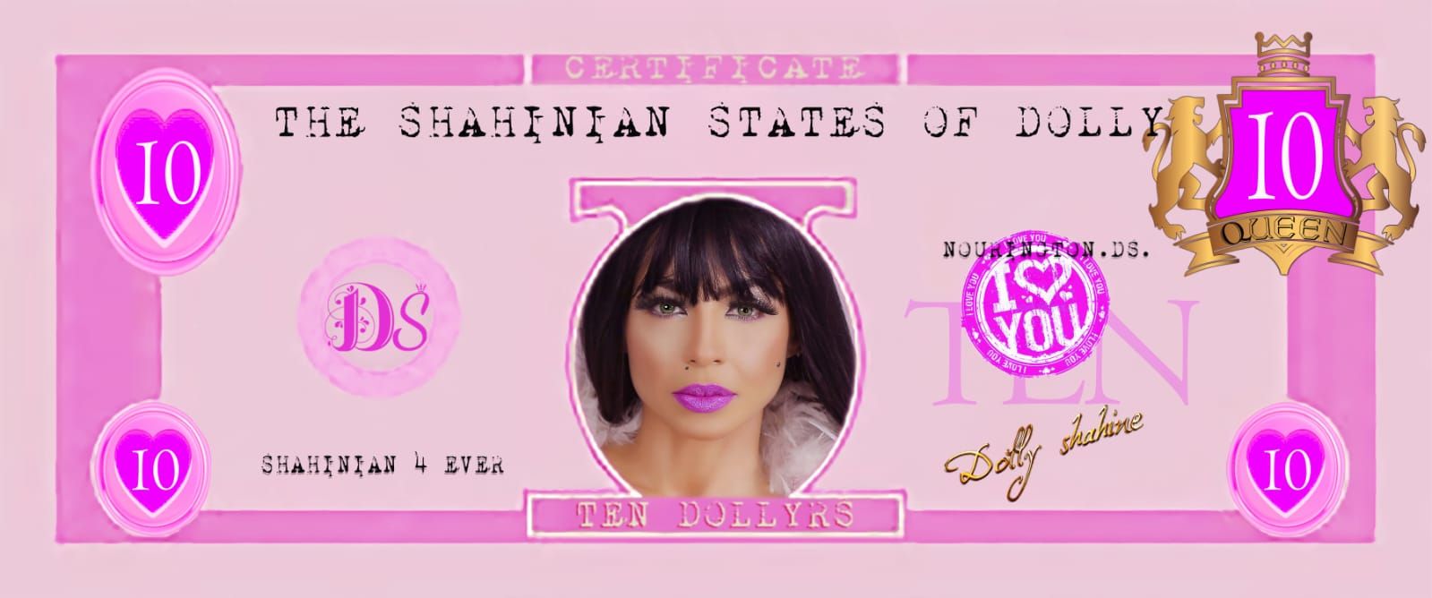 دوللي شاهين تستعد لطرح كليب أغنيتها الجديد الملكه QUEEN